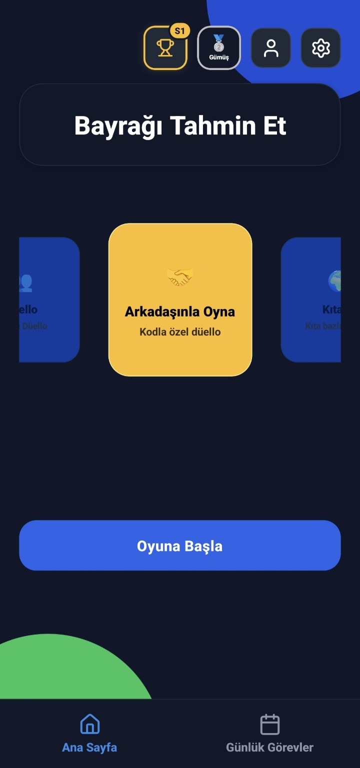 FlagNova ana menü